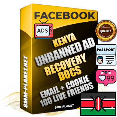 Premium Kenyan Unbanned FB Ad Accounts with Recovery Docs