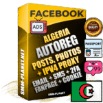 Ultimate Algerian PREMIUM AutoReg Facebook Accounts - Fully Loaded (Posts : Multi-Photos : Info)