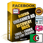 Premium Algerian Unbanned FB Ad Accounts with Recovery Docs