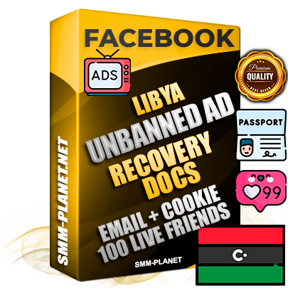 Premium Libyan Unbanned FB Ad Accounts with Recovery Docs
