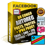 Ultimate DR Congo PREMIUM AutoReg Facebook Accounts - Fully Loaded (Posts : Multi-Photos : Info)