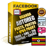 Ultimate Ugandan PREMIUM AutoReg Facebook Accounts - Fully Loaded (Posts : Multi-Photos : Info)