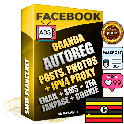 Ultimate Ugandan PREMIUM AutoReg Facebook Accounts - Fully Loaded (Posts : Multi-Photos : Info)
