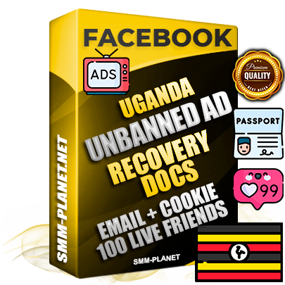 Premium Ugandan Unbanned FB Ad Accounts with Recovery Docs
