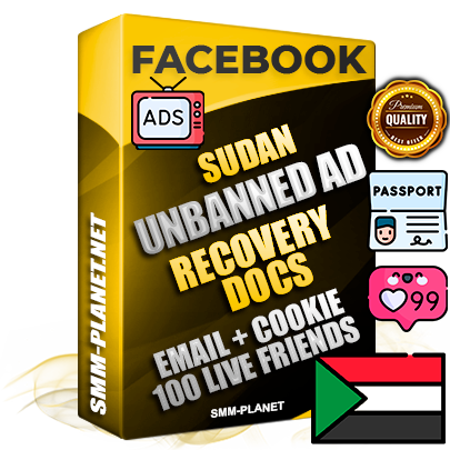 Premium Sudanese Unbanned FB Ad Accounts with Recovery Docs