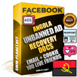 Premium Angolan Unbanned FB Ad Accounts with Recovery Docs