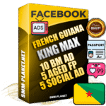 SUPER TRUST KING MAX Guiana Facebook Ad Accounts - 10 BM Ad Accounts + 5 Ad Accounts on King Profile + 5 aged Fan Pages with huge organic reach and active subscribers