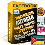Ultimate Mozambican PREMIUM AutoReg Facebook Accounts - Fully Loaded (Posts : Multi-Photos : Info)