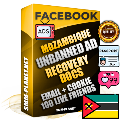 Premium Mozambican Unbanned FB Ad Accounts with Recovery Docs