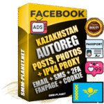 Ultimate Kazakh PREMIUM AutoReg Facebook Accounts - Fully Loaded (Posts : Multi-Photos : Info)