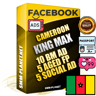 SUPER TRUST KING MAX Cameroonian Facebook Ad Accounts - 10 BM Ad Accounts + 5 Ad Accounts on King Profile + 5 aged Fan Pages with huge organic reach and active subscribers