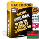 SUPER TRUST KING MAX Malawian Facebook Ad Accounts - 10 BM Ad Accounts + 5 Ad Accounts on King Profile + 5 aged Fan Pages with huge organic reach and active subscribers