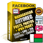 Ultimate Madagascar PREMIUM AutoReg Facebook Accounts - Fully Loaded (Posts : Multi-Photos : Info)