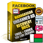 Premium Madagascar Unbanned FB Ad Accounts with Recovery Docs