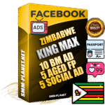 SUPER TRUST KING MAX Zimbabwean Facebook Ad Accounts - 10 BM Ad Accounts + 5 Ad Accounts on King Profile + 5 aged Fan Pages with huge organic reach and active subscribers