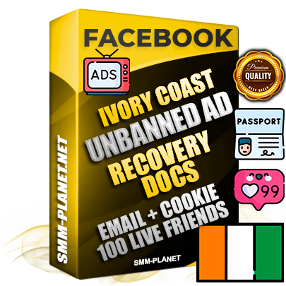 Premium Ivorian Unbanned FB Ad Accounts with Recovery Docs