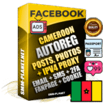 Ultimate Cameroonian PREMIUM AutoReg Facebook Accounts - Fully Loaded (Posts : Multi-Photos : Info)