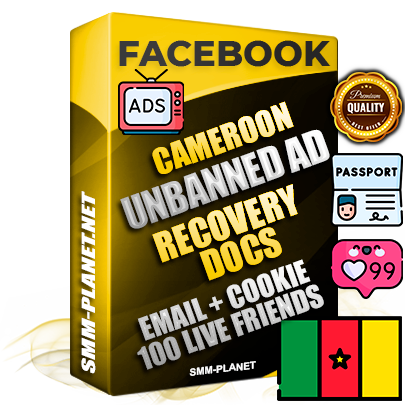 Premium Cameroonian Unbanned FB Ad Accounts with Recovery Docs