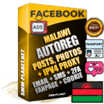 Ultimate Malawian PREMIUM AutoReg Facebook Accounts - Fully Loaded (Posts : Multi-Photos : Info)