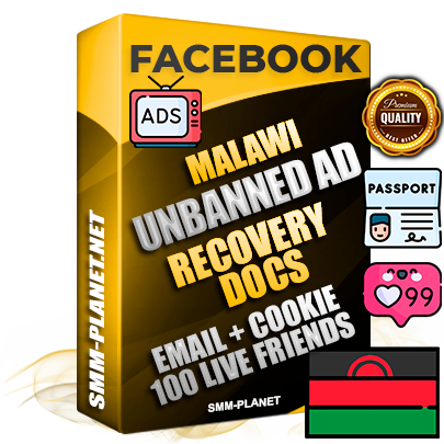 Premium Malawian Unbanned FB Ad Accounts with Recovery Docs