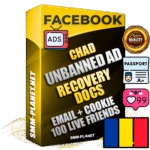 Premium Chadian Unbanned FB Ad Accounts with Recovery Docs