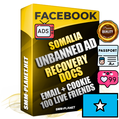 Premium Somali Unbanned FB Ad Accounts with Recovery Docs