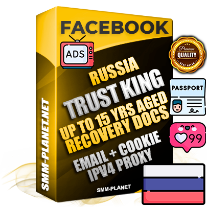 SUPER TRUST KING Russian Facebook Ad Accounts