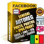 Ultimate Senegalese PREMIUM AutoReg Facebook Accounts - Fully Loaded (Posts : Multi-Photos : Info)