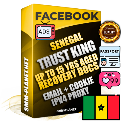 SUPER TRUST KING Senegalese Facebook Ad Accounts
