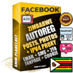 Ultimate Zimbabwean PREMIUM AutoReg Facebook Accounts - Fully Loaded (Posts : Multi-Photos : Info)