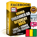 Premium Guinean Unbanned FB Ad Accounts with Recovery Docs