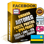 Ultimate Rwandan PREMIUM AutoReg Facebook Accounts - Fully Loaded (Posts : Multi-Photos : Info)
