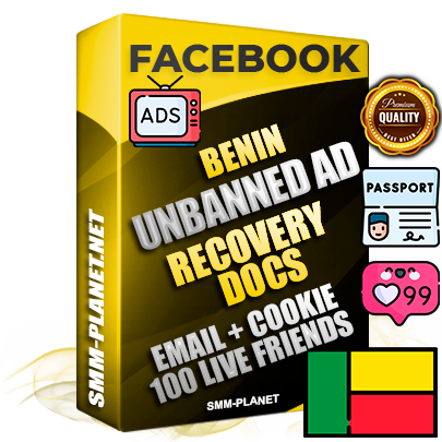 Premium Beninese Unbanned FB Ad Accounts with Recovery Docs
