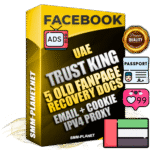 SUPER TRUST KING UAE Facebook Ad Accounts - Added 5 aged Facebook Fan Pages