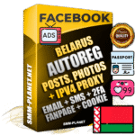 Ultimate Belarusian PREMIUM AutoReg Facebook Accounts - Fully Loaded (Posts : Multi-Photos : Info)