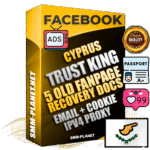 SUPER TRUST KING Cyprus Facebook Ad Accounts - Added 5 aged Facebook Fan Pages