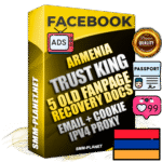 SUPER TRUST KING Armenian Facebook Ad Accounts - Added 5 aged Facebook Fan Pages