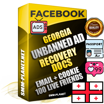 Premium Georgian Unbanned FB Ad Accounts with Recovery Docs