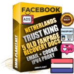 SUPER TRUST KING Dutch Facebook Ad Accounts - Added 5 aged Facebook Fan Pages