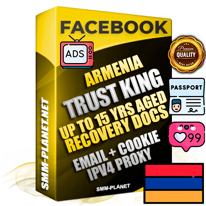 SUPER TRUST KING Armenian Facebook Ad Accounts