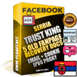 SUPER TRUST KING Serbian Facebook Ad Accounts - Added 5 aged Facebook Fan Pages
