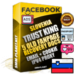 SUPER TRUST KING Slovenian Facebook Ad Accounts - Added 5 aged Facebook Fan Pages