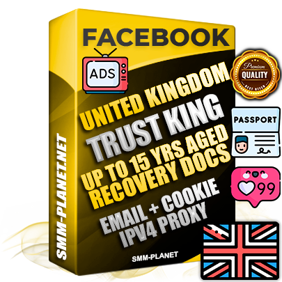 SUPER TRUST KING English Facebook Ad Accounts