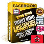 SUPER TRUST KING Hong Kong Facebook Ad Accounts - Added 5 aged Facebook Fan Pages