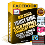 SUPER TRUST KING Malaysian Facebook Ad Accounts - Added 5 aged Facebook Fan Pages