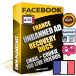 Premium French Unbanned FB Ad Accounts with Recovery Docs