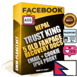 SUPER TRUST KING Nepalese Facebook Ad Accounts - Added 5 aged Facebook Fan Pages