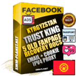 SUPER TRUST KING Kyrgyz Facebook Ad Accounts - Added 5 aged Facebook Fan Pages