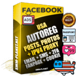 Ultimate American PREMIUM AutoReg Facebook Accounts - Fully Loaded (Posts : Multi-Photos : Info)