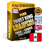 SUPER TRUST KING Peruvian Facebook Ad Accounts - Added 5 aged Facebook Fan Pages